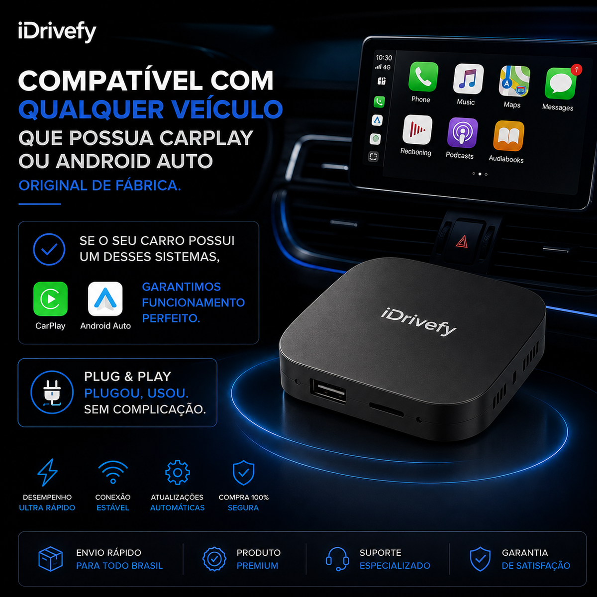 SmartPlay 2027 | CarPlay, Android Auto + Apps